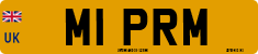 License plate of the United Kingdom, 1983 year system