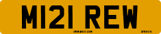 License plate of the United Kingdom, 1983 year system