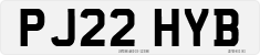 License plate of the United Kingdom, 2001 year system