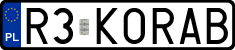License plates of Poland, Vanity Plates