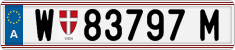 License plate of Austria, Regular plates