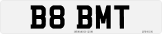 License plate of the United Kingdom, 1983 year system