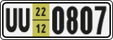 License plate of Armenia, Export transit plates