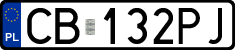 License plates of Poland, Regular car plates