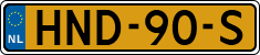 License plate of the Netherlands, Cars