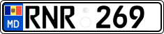 License plate of Moldova, Cars (2015)