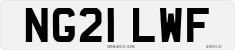 License plate of the United Kingdom, 2001 year system