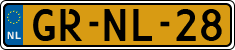 License plate of the Netherlands, Cars