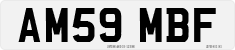 License plate of the United Kingdom, 2001 year system