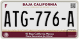 Baja California, Cars (AAA-000-A)
