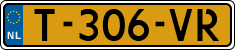 License plate of the Netherlands, Cars