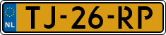 License plate of the Netherlands, Cars