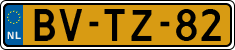 License plate of the Netherlands, Heavy Commercial Vehicles (1994 system)
