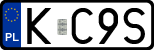 License plates of Poland, Regular car plates