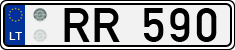 License plate of Lithuania, Trailers