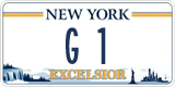 New York, Vanity Plates