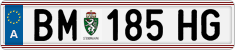 License plate of Austria, Regular plates