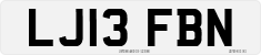 License plate of the United Kingdom, 2001 year system