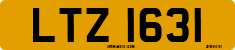 License plate of the United Kingdom, Northern Ireland (1966)