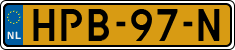 License plate of the Netherlands, Cars