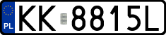 License plates of Poland, Regular car plates