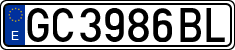 License plates of Spain, 1971 year series