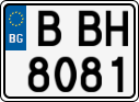 B 8081 BH