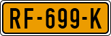 License plate of the Netherlands, Cars