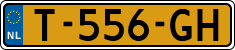 License plate of the Netherlands, Cars