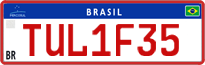 License plate of Brazil, Commercial vehicles (Mercosul)