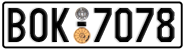 License plate of Greece, Cars