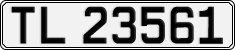 License plate of Norway, Cars