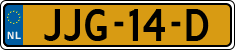 License plate of the Netherlands, Cars