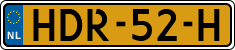 License plate of the Netherlands, Cars