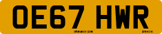License plate of the United Kingdom, 2001 year system