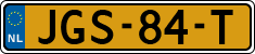 License plate of the Netherlands, Cars