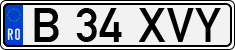 License plate of Romania, Regular plates