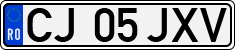 License plate of Romania, Regular plates