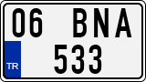License plate of Turkey, Regular plates