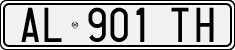 License plate of Italy, Cars (1994 year series)