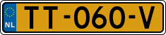License plate of the Netherlands, Cars