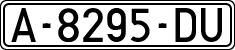 License plates of Spain, 1971 year series