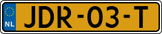 License plate of the Netherlands, Cars