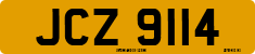 License plate of the United Kingdom, Northern Ireland (1966)