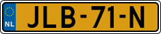 License plate of the Netherlands, Cars