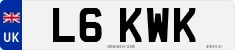 License plate of the United Kingdom, 1983 year system