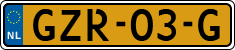 License plate of the Netherlands, Cars