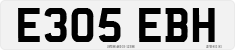 License plate of the United Kingdom, 1983 year system