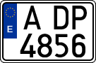 License plates of Spain, 1971 year series