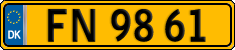 License plate of Denmark, Commercial vehicles